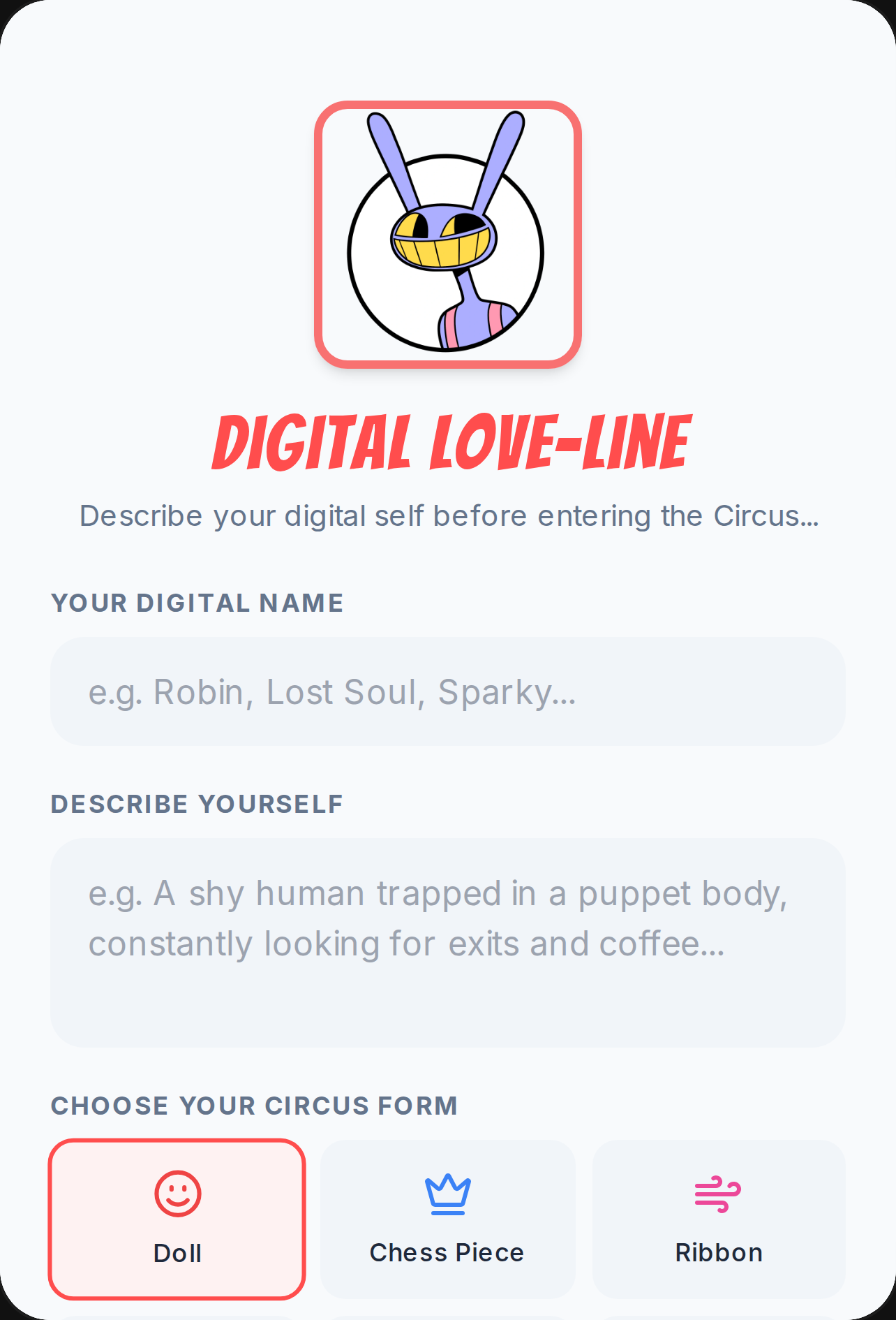 Digital Circus Love-Line cover