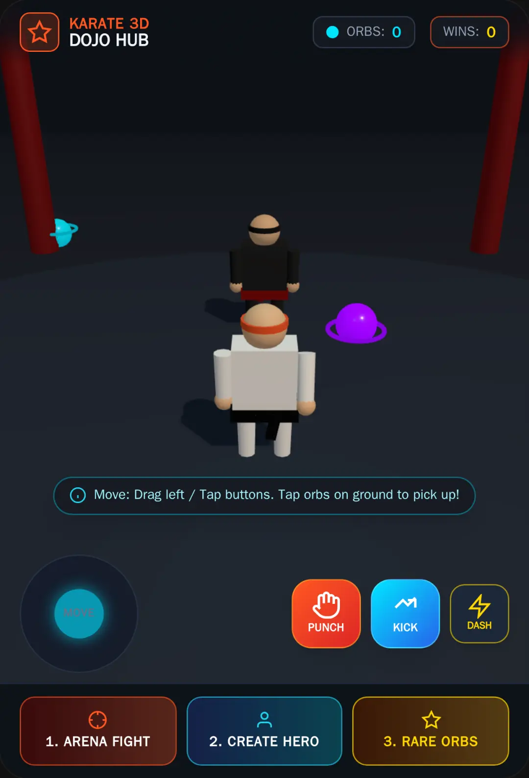 Karate Dojo 3D - Arena, Creator & Infinite Orbs cover