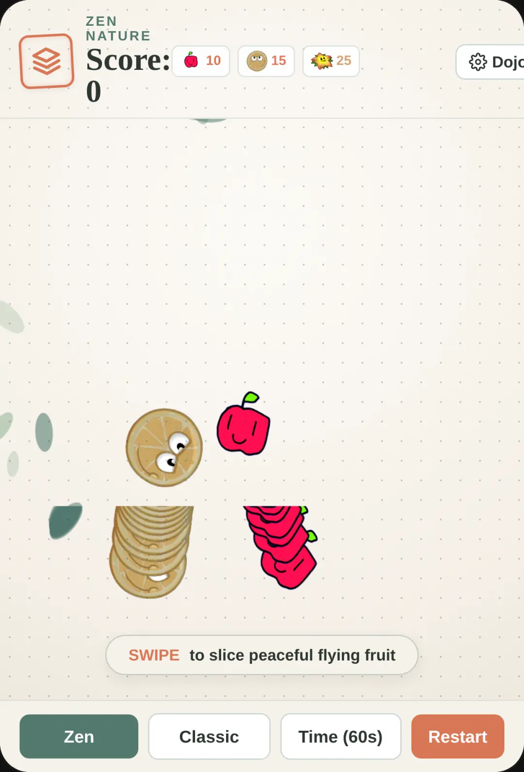 Fruit slices cover
