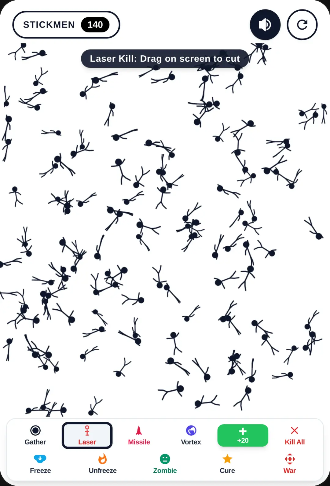 Stickman Swarm Sandbox! cover