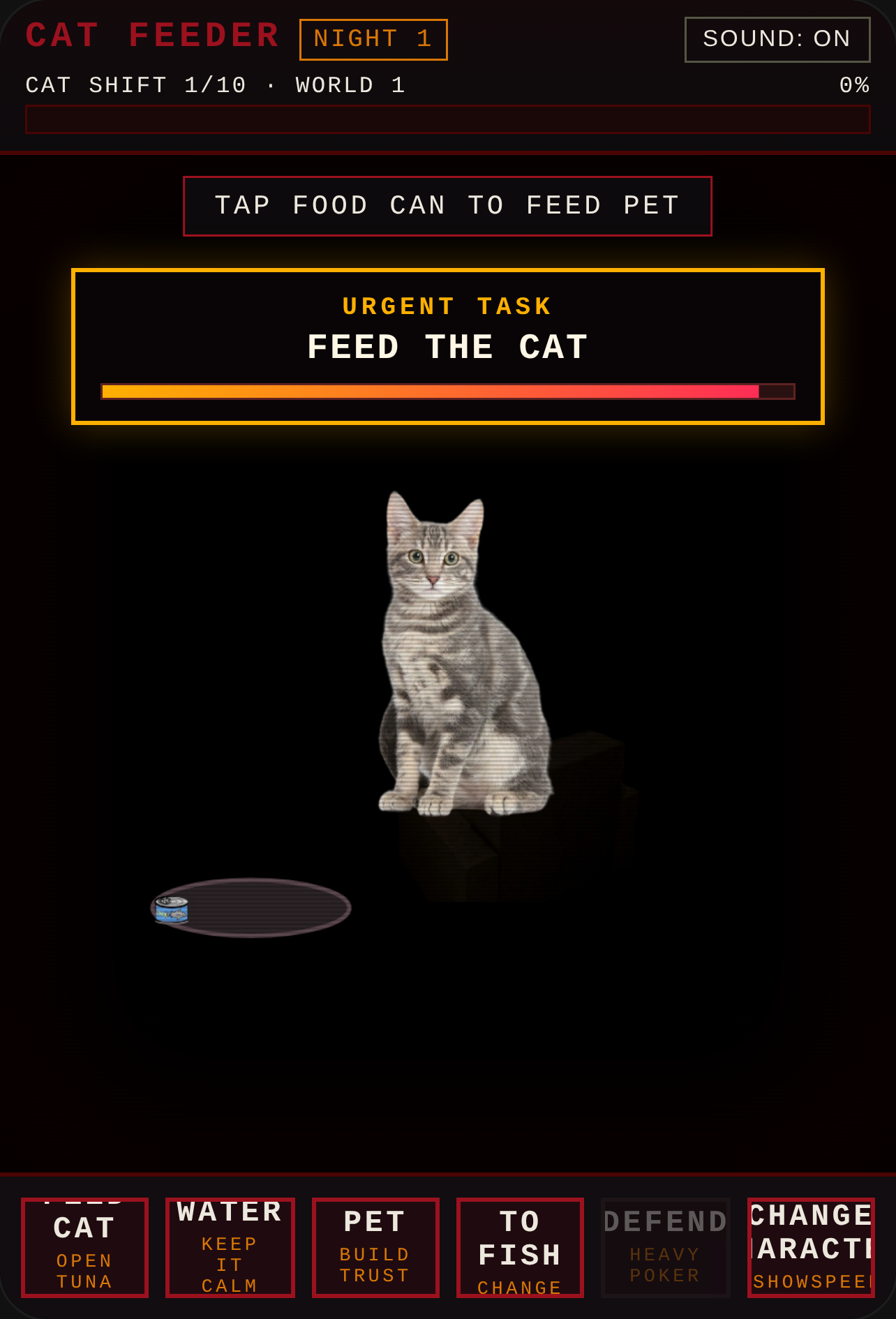 Pet Cat Horror: Feed or Die cover