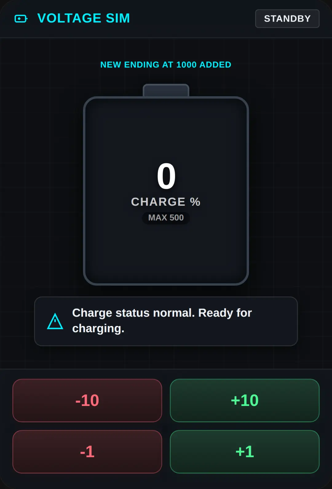 Battery Overcharge Simulator cover
