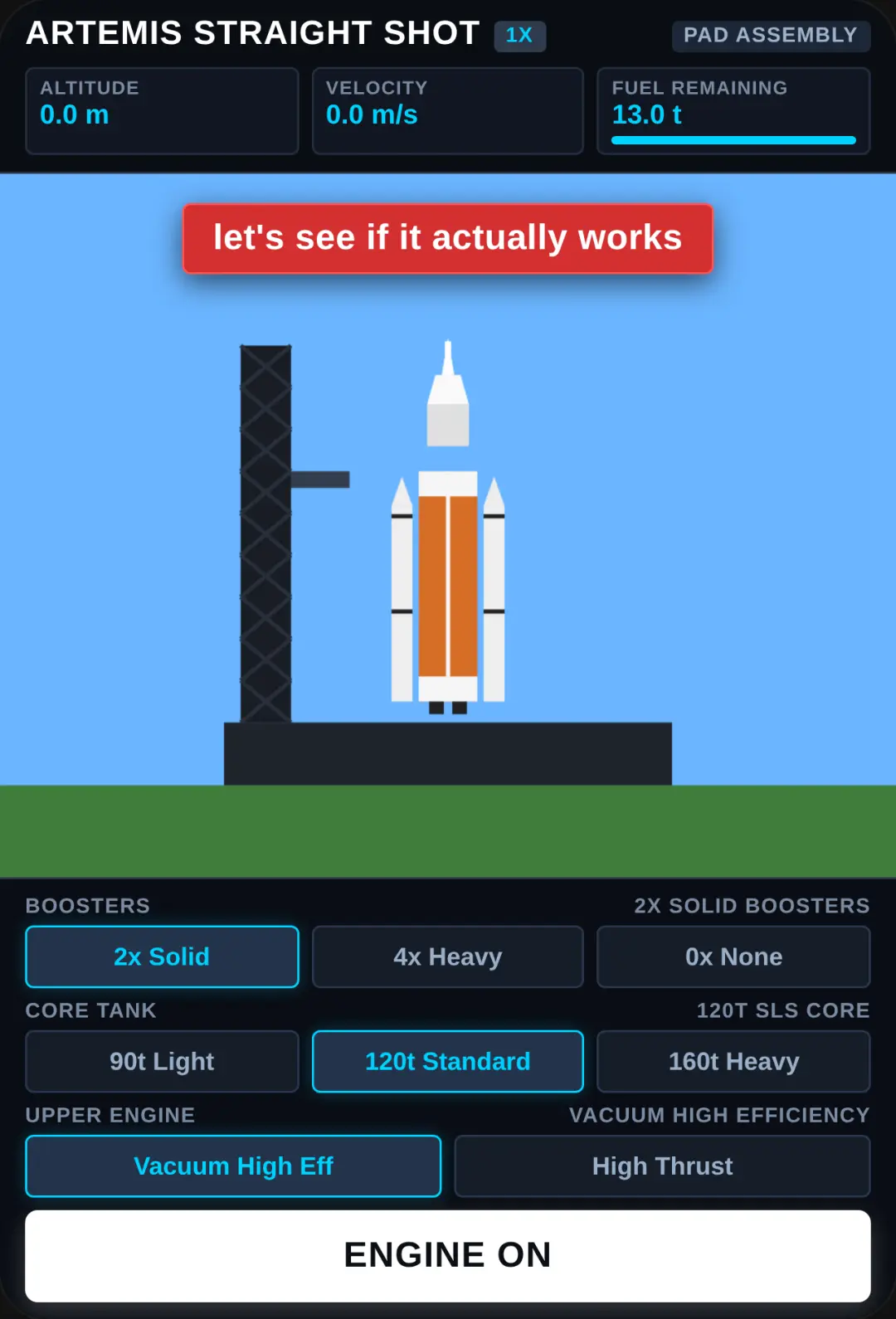 Artemis Straight Shot: Spaceflight Simulator cover