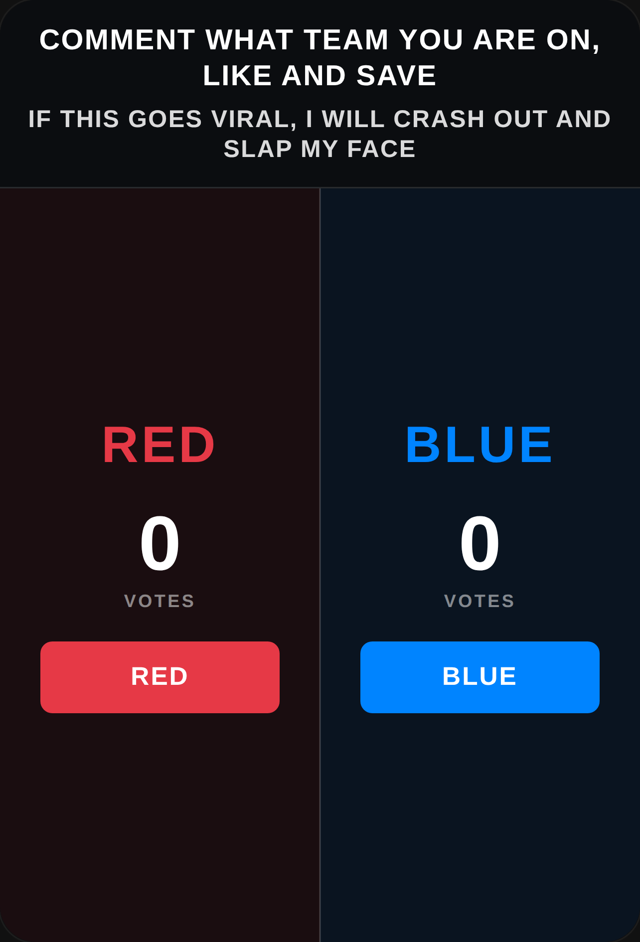 RED VS BLUE cover