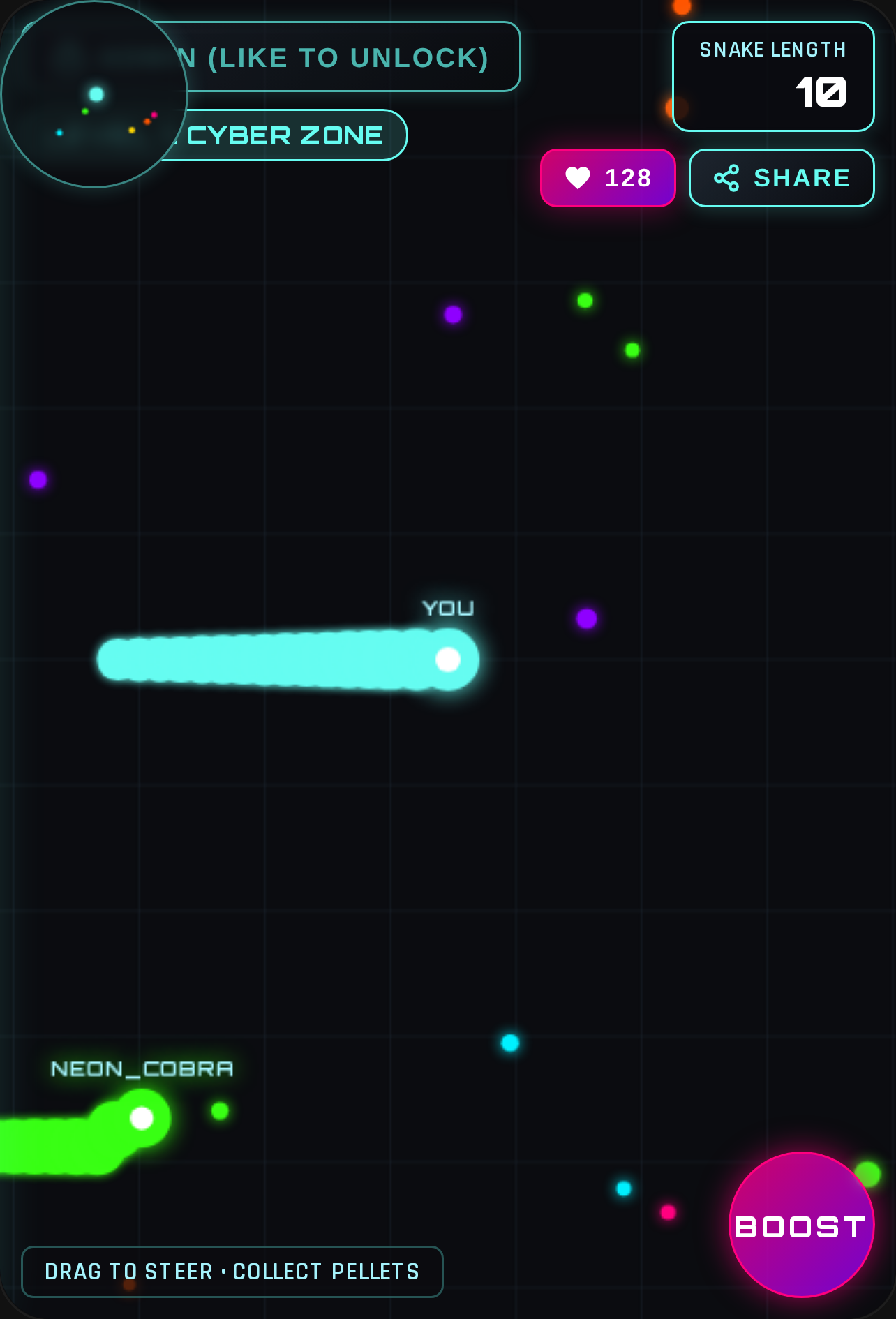 Cyber Snake .IO cover