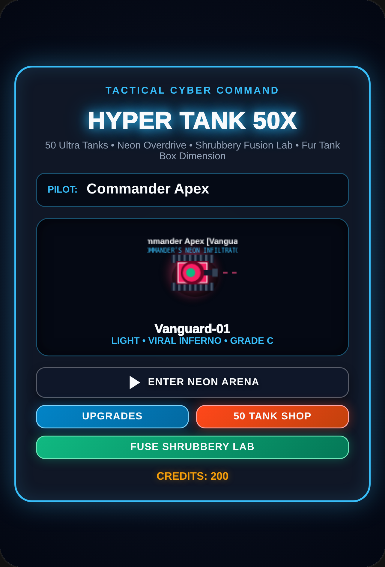 Tactical Tank 50: Hyper Fusion & Mega Arena cover
