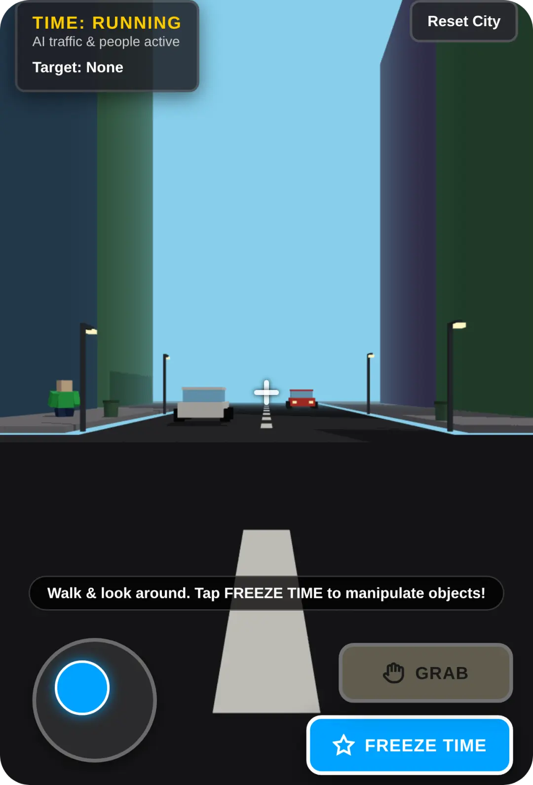 Blocky City: Time Freeze cover