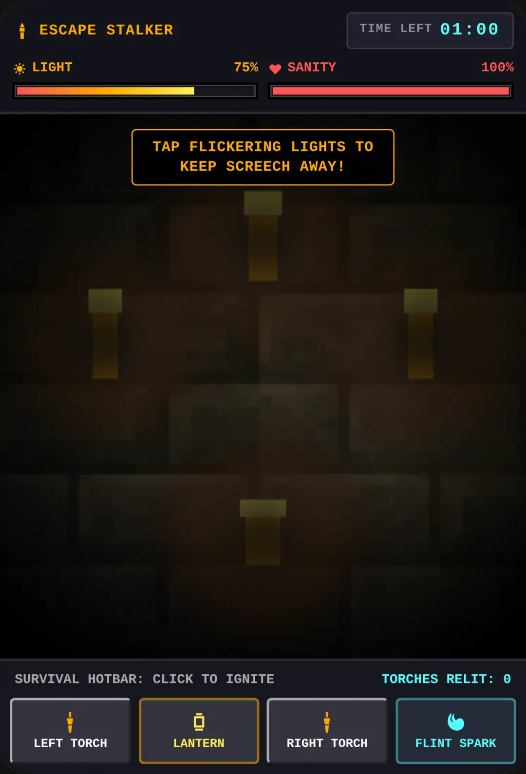 Escape Stalker In Minecraft cover