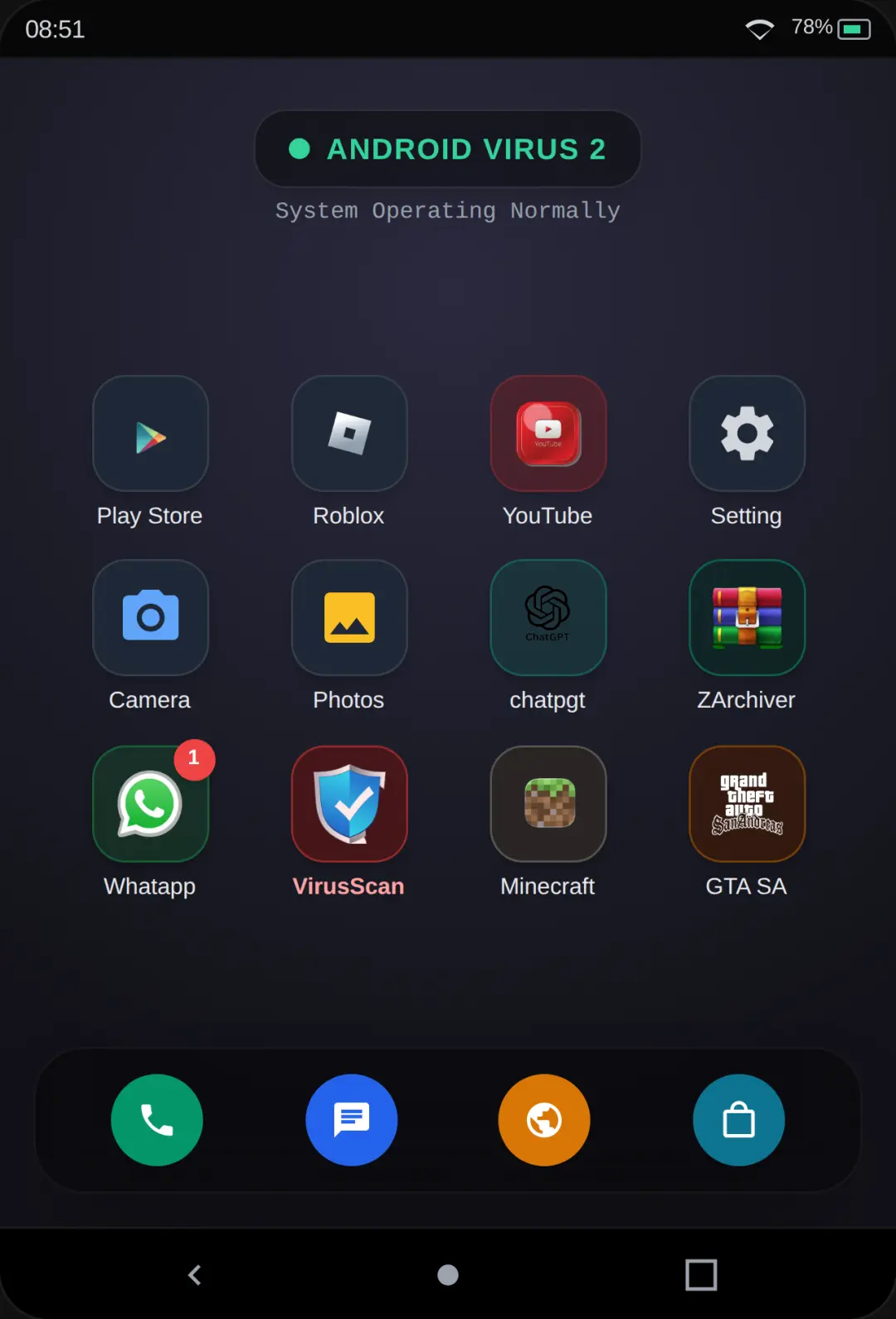 ANDROID VIRUS 2 cover
