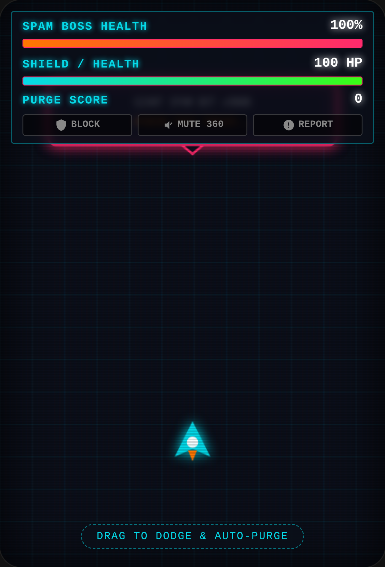 SPAM PURGE: BULLET HELL cover