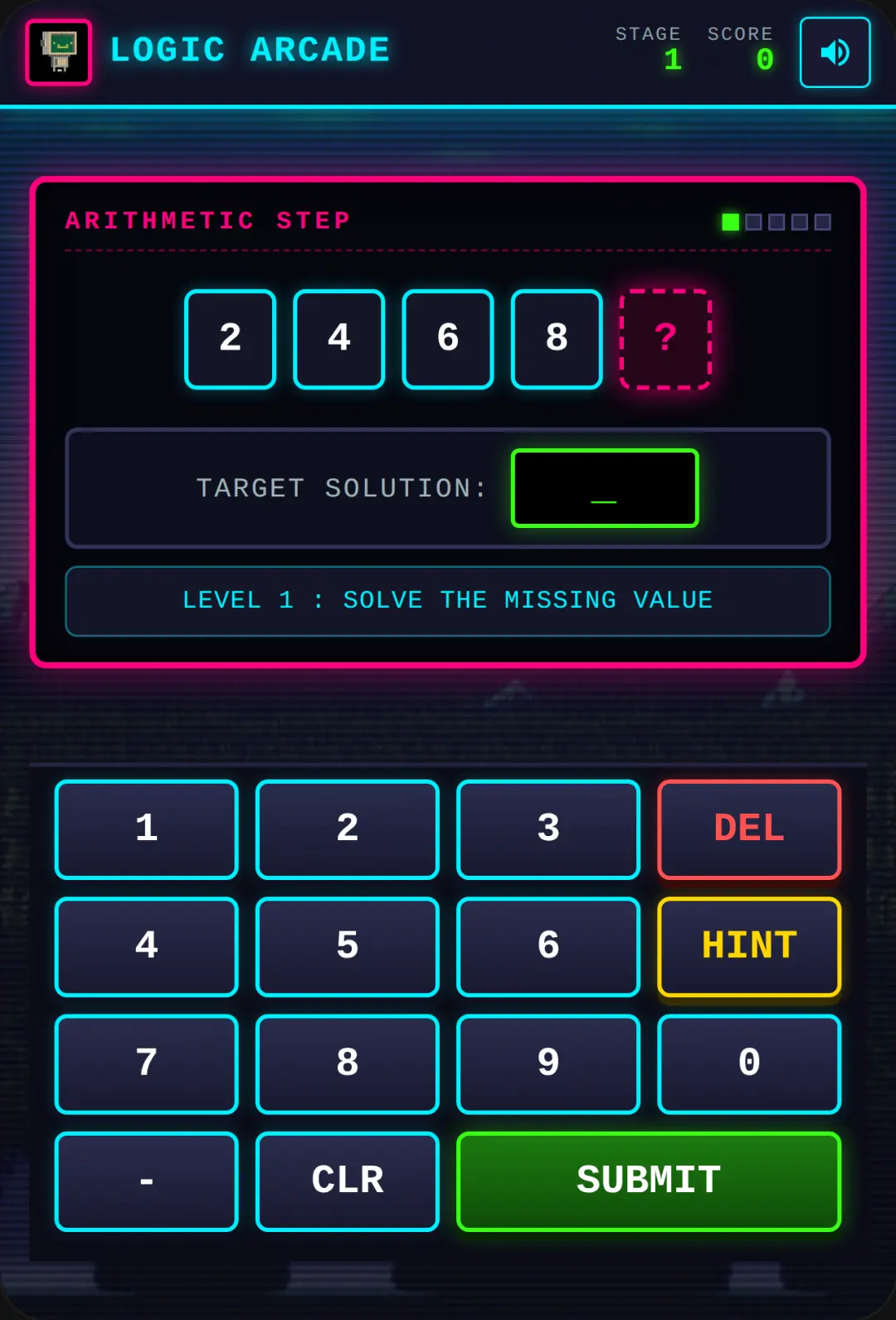 Arcade Math Matrix cover