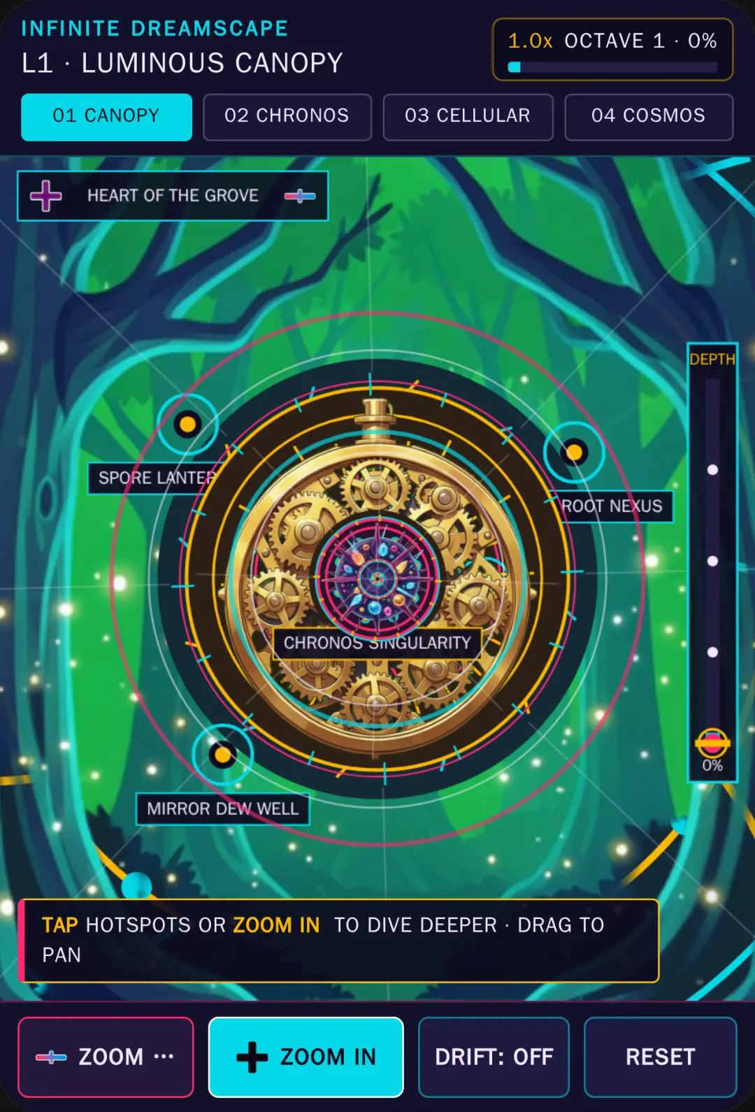 Infinite Dreamscape Zoom cover