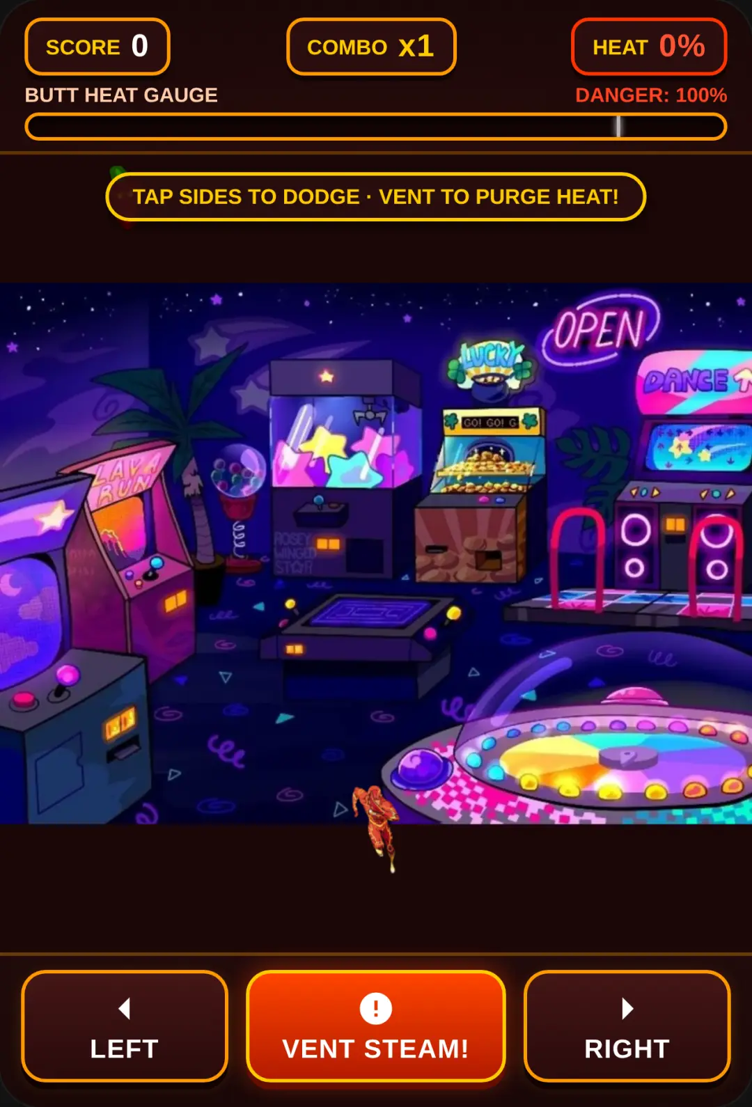 The Chili in the Butt - Comic Arcade cover