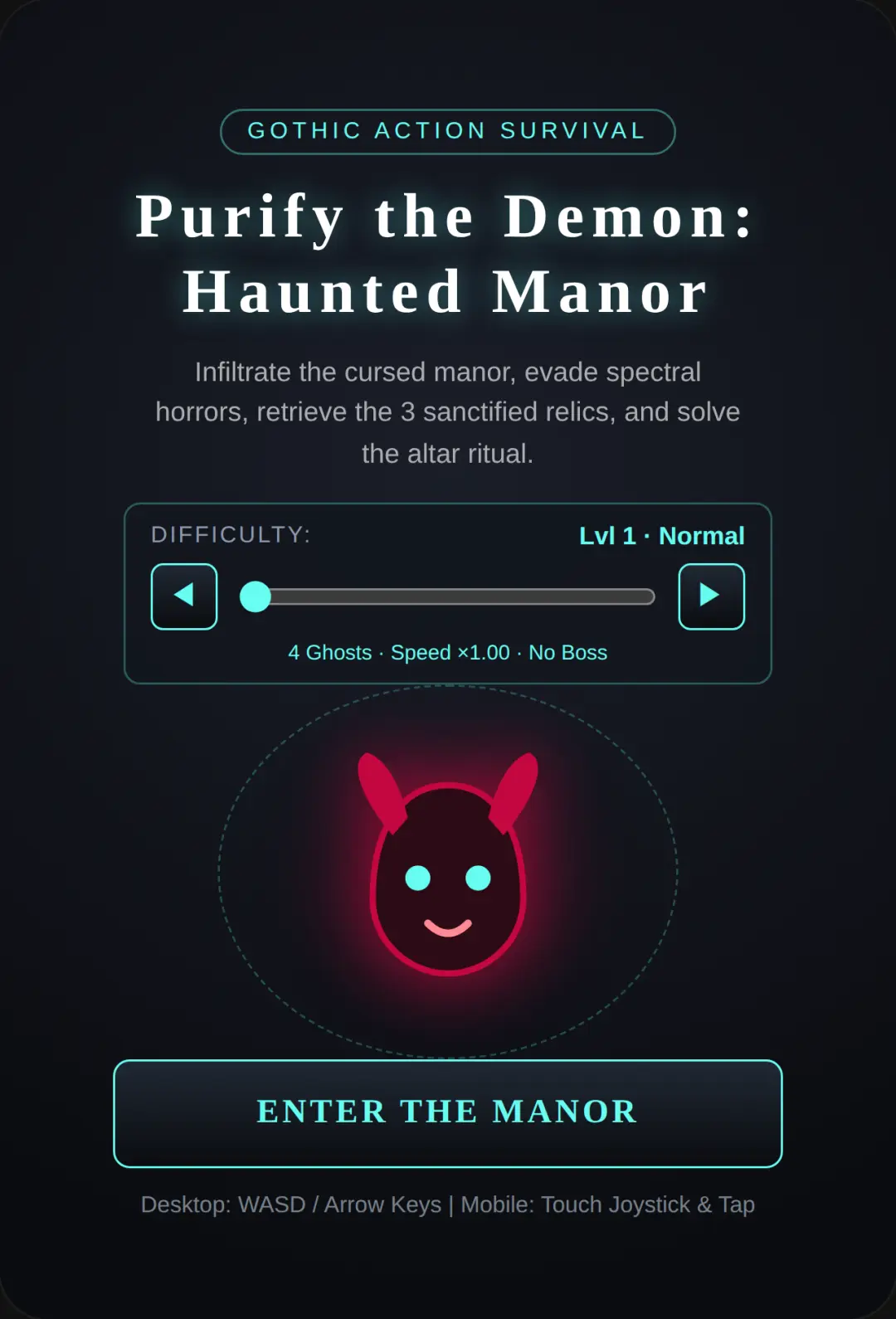 Purify the Demon: Haunted Mansion cover