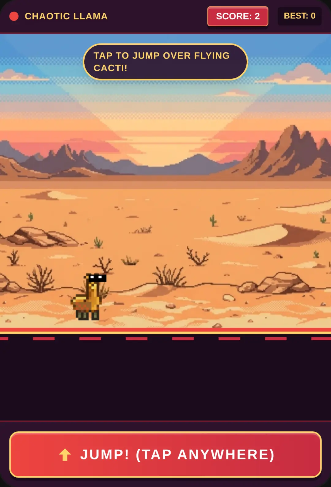 Chaotic Llama Jump cover