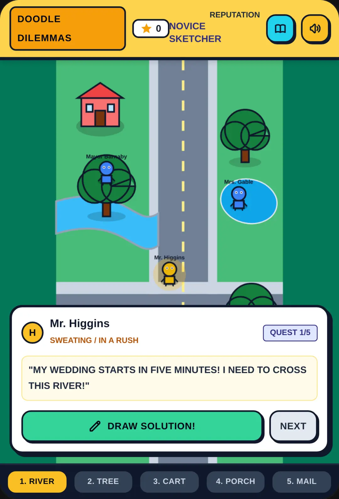 Doodle Dilemmas: The Neighborhood cover