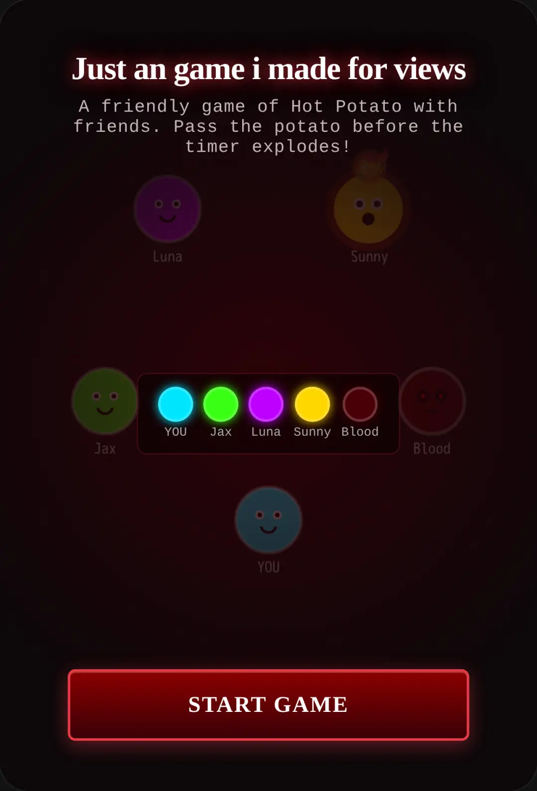 Just an game i made for views didn't do much cover