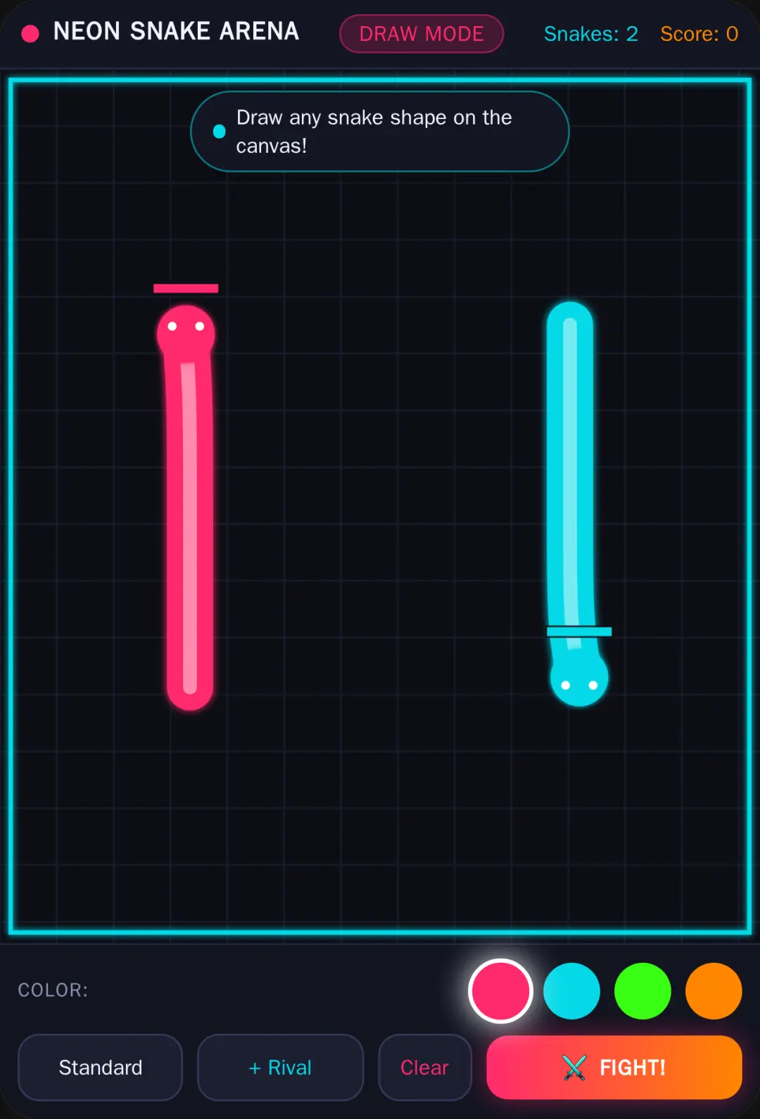 Neon Snake Arena cover