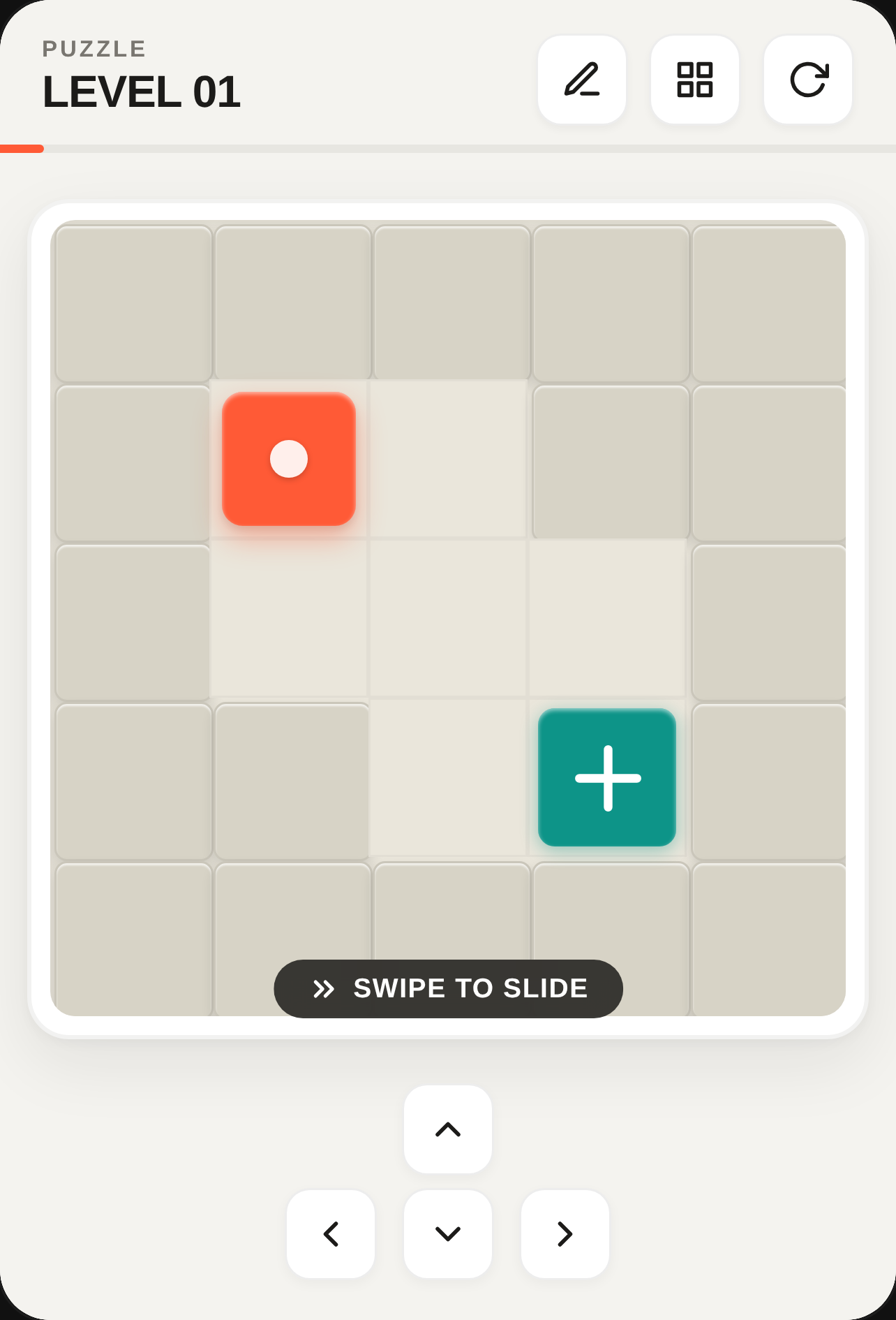 Square Swipe - Nordic Ceramic Puzzle cover