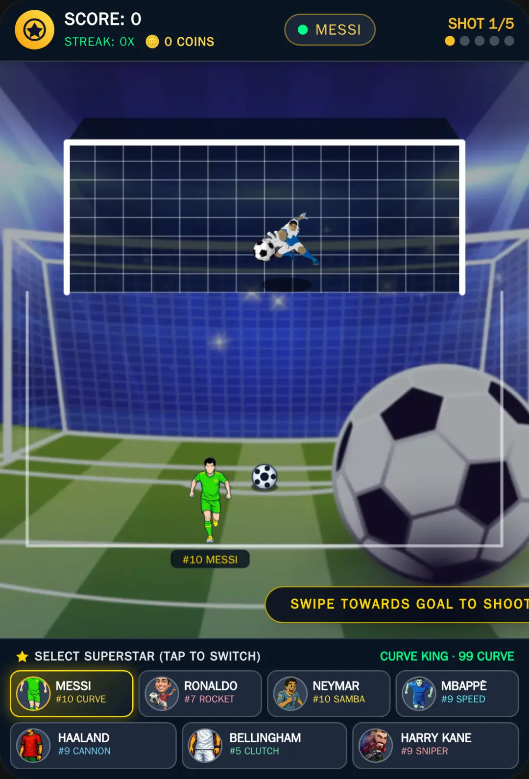 Superstar Football Penalty Shootout ..guys if something happens just comments i will fix it😘 cover