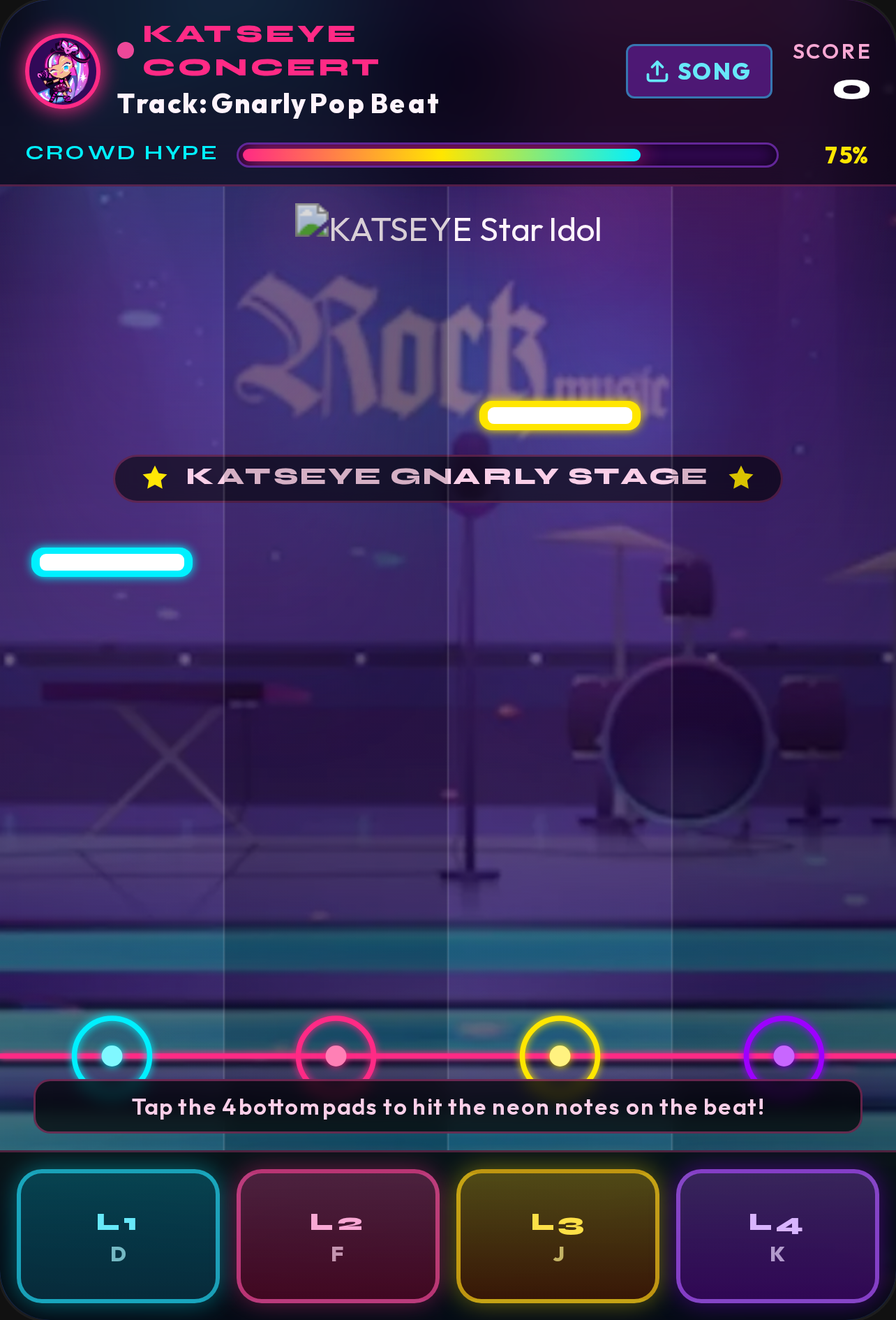 KATSEYE Concert Tour - Gnarly Rhythm cover