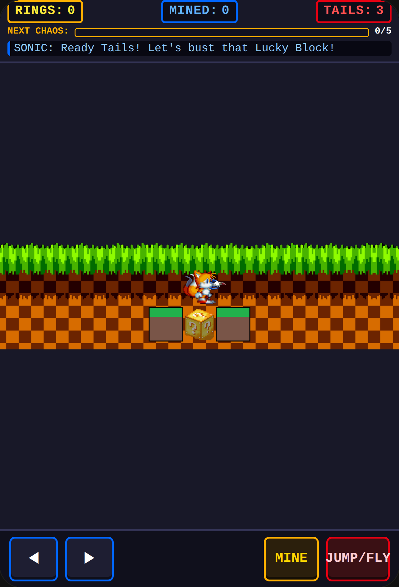 Tails Lucky Block OneBlock 2D cover