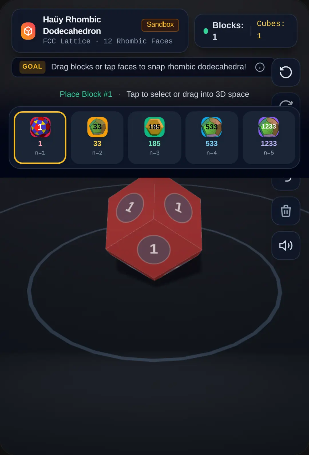 Haüy Rhombic Dodecahedron Sandbox cover