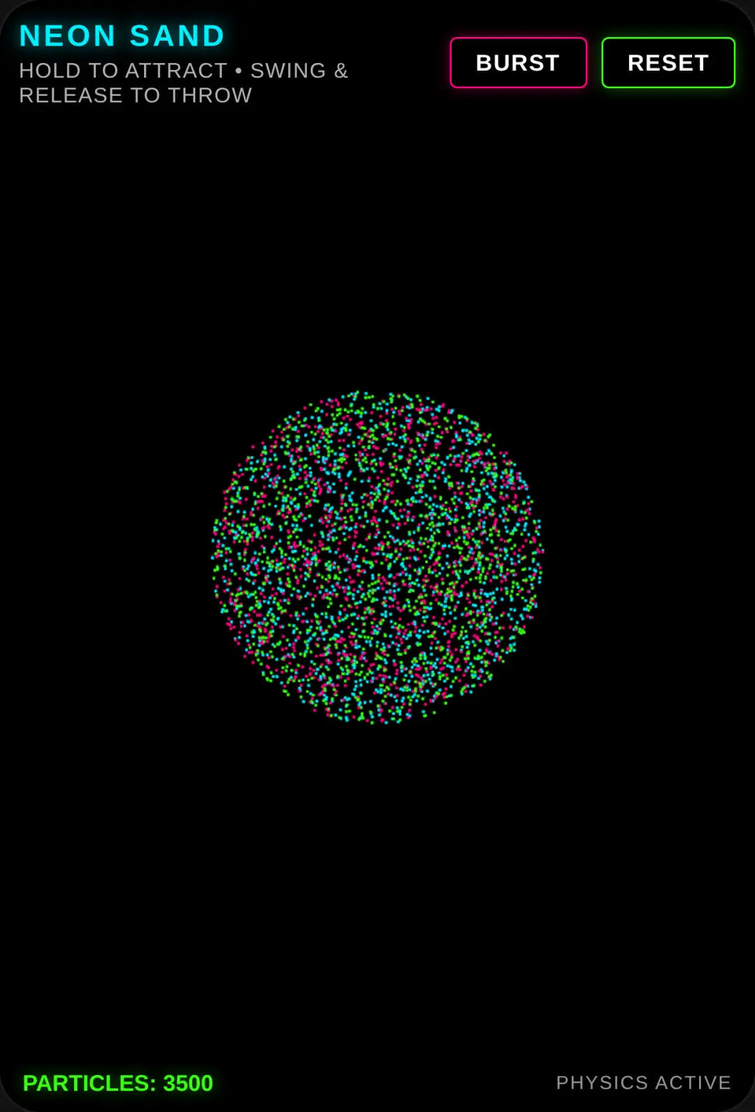 Neon Sand Sandbox cover