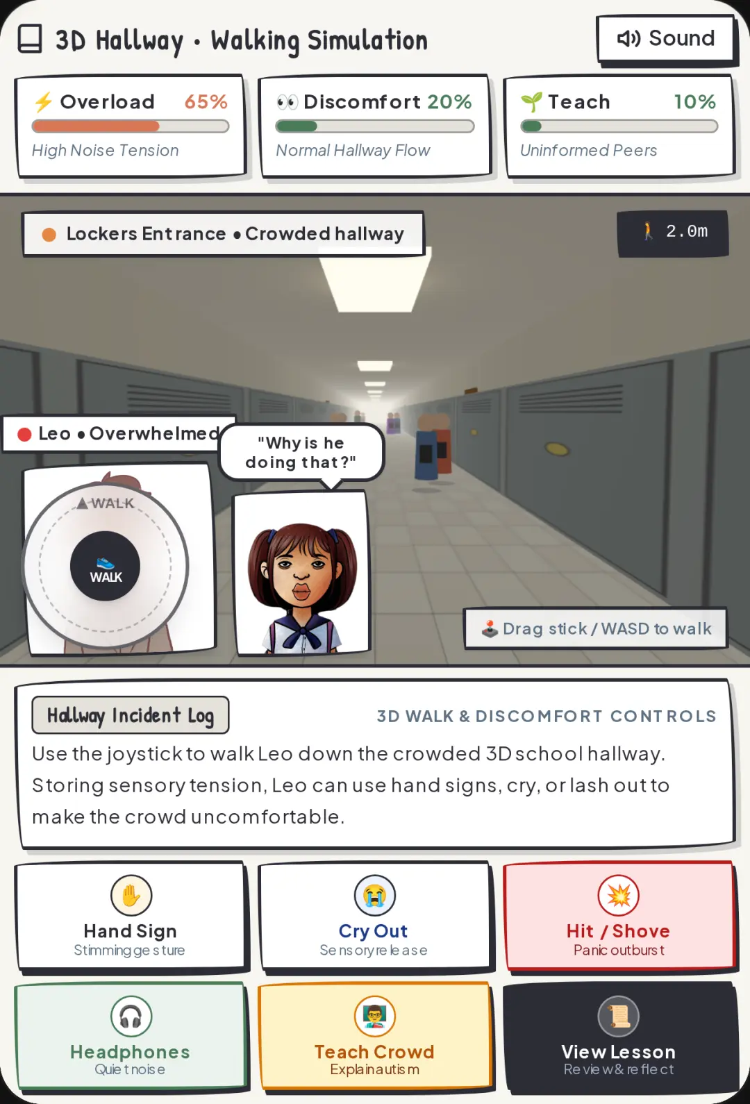Autism Hallway Experience - 3D Hallway & Joystick cover
