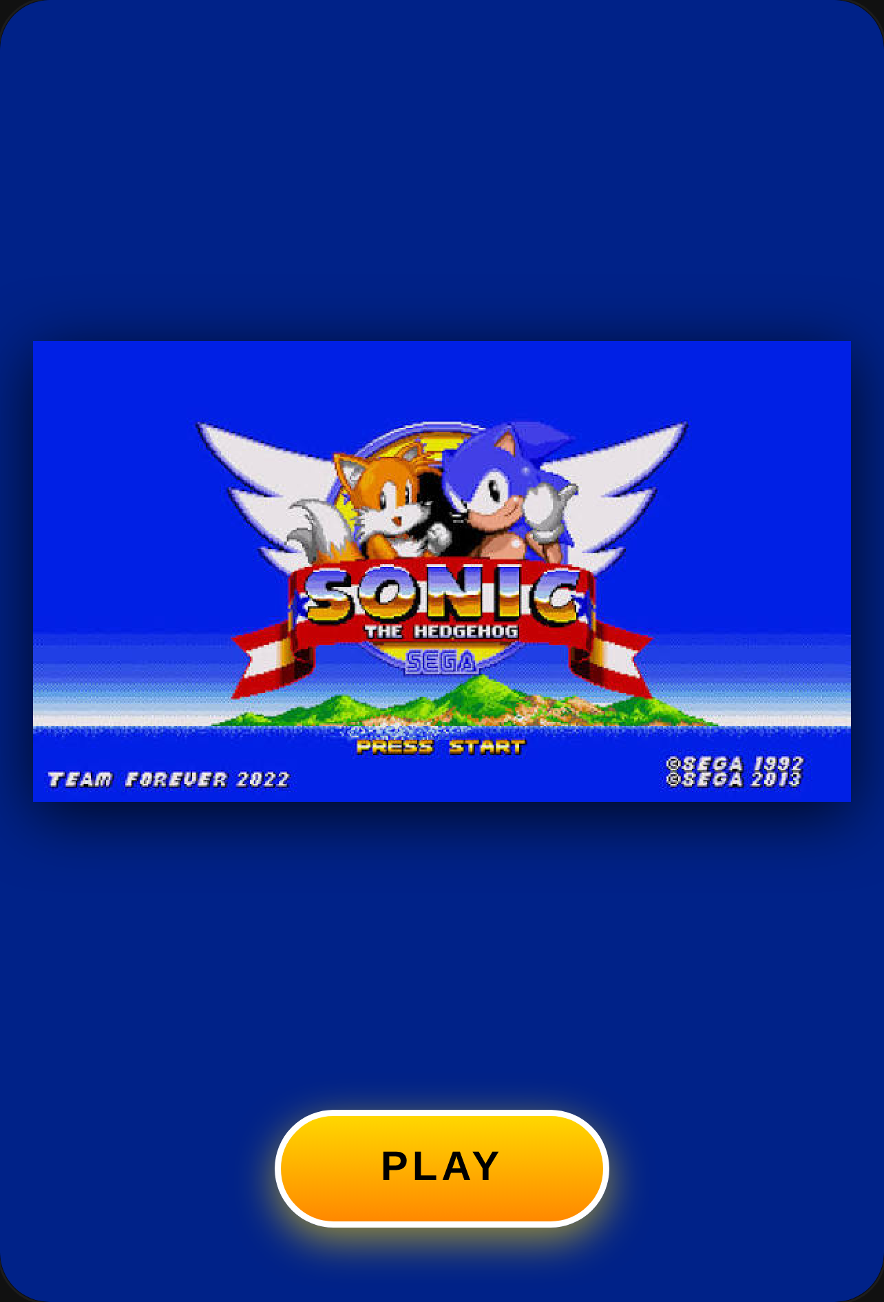 Sonic & Tails Green Hill Zone cover