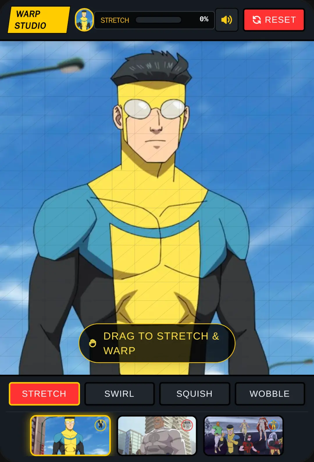 Invincible Warp Studio cover