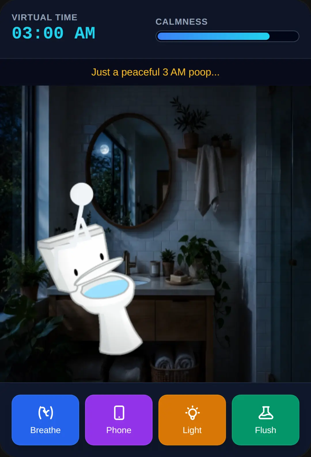 3 AM Toilet Survival cover