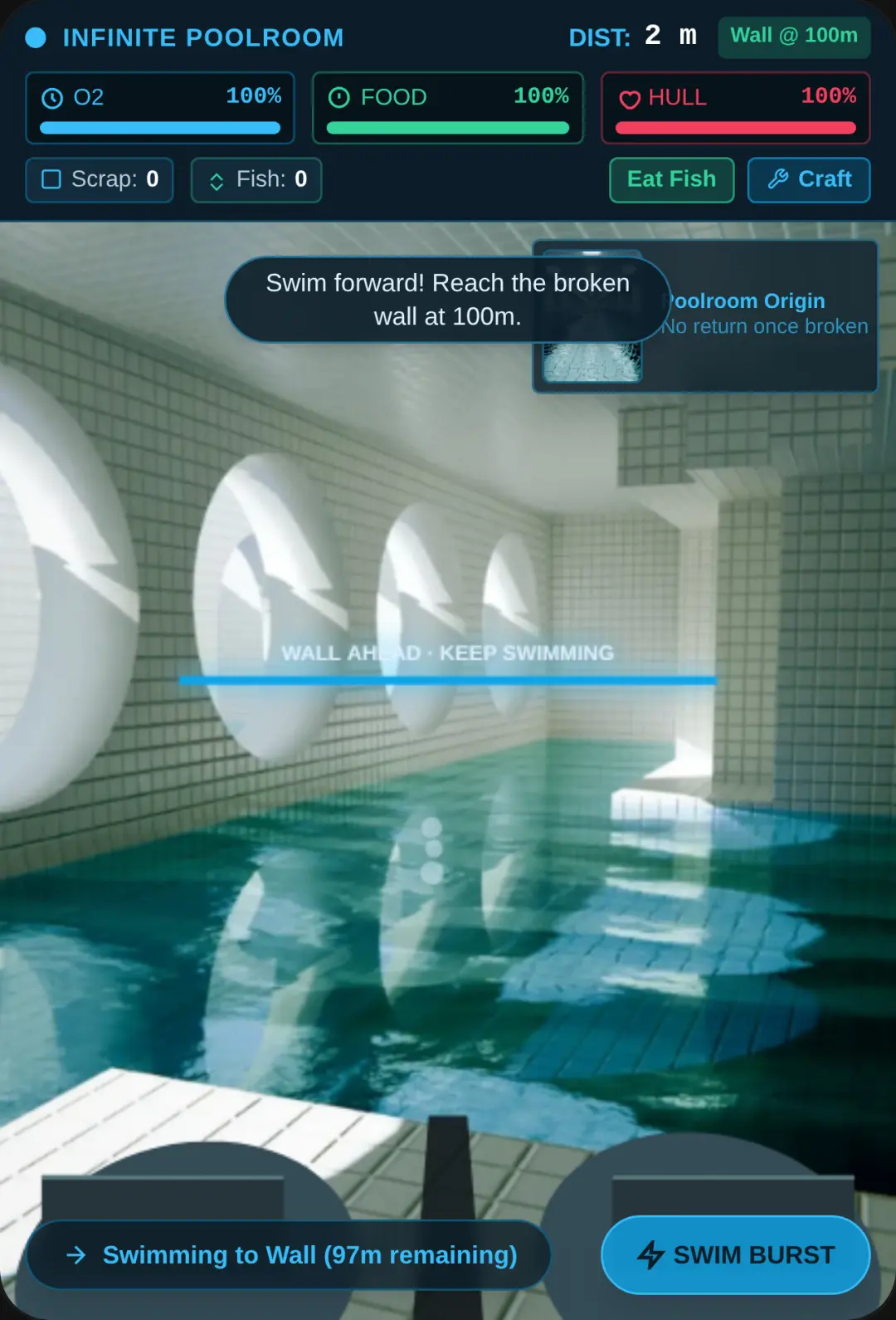 Poolroom to Ocean: Infinite Swim and Survival cover