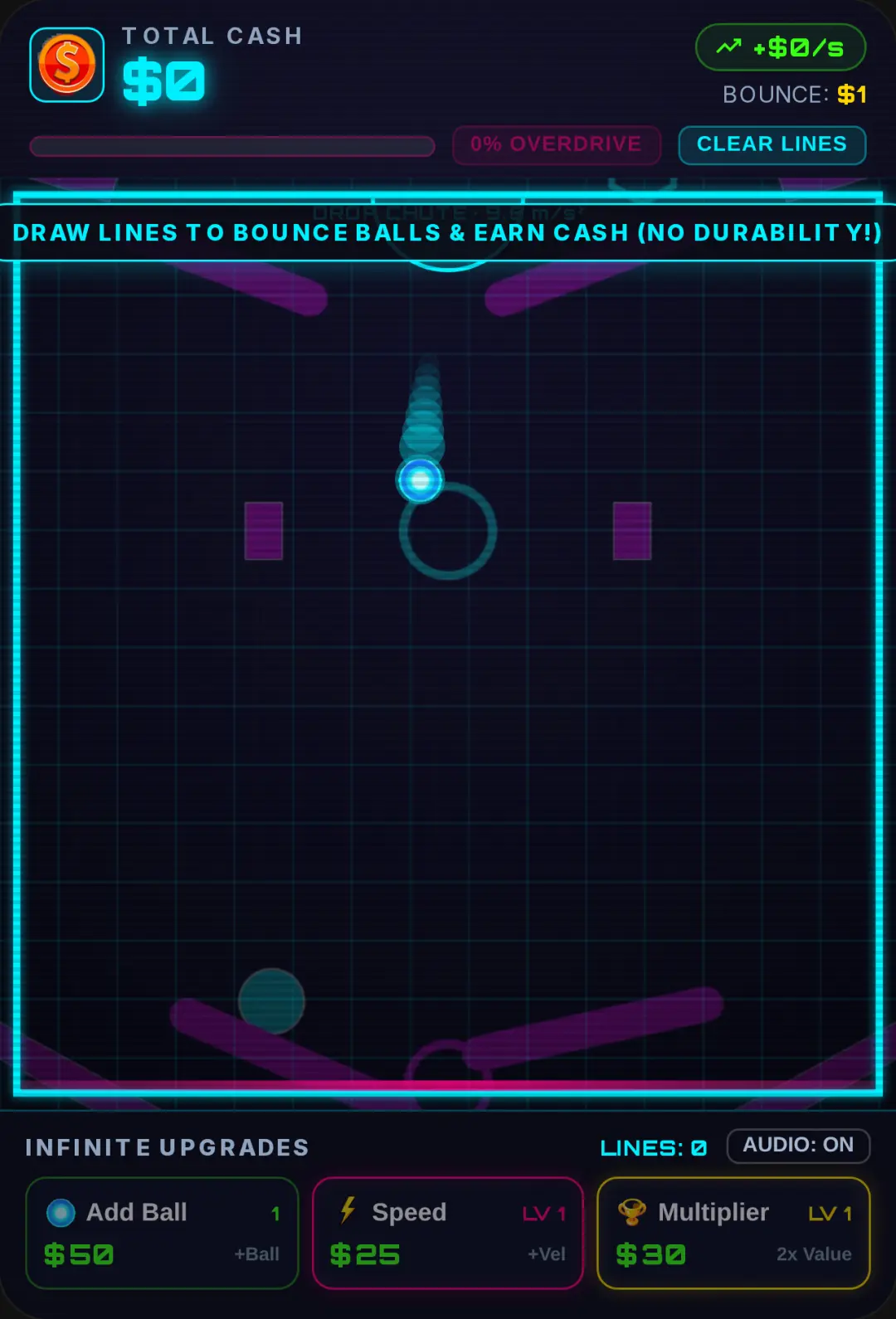 Neon Gravity Bounce Arcade cover