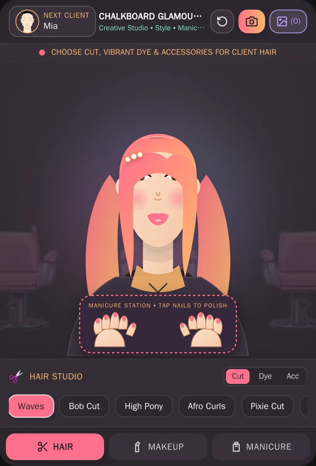 Chalkboard Glamour Salon cover
