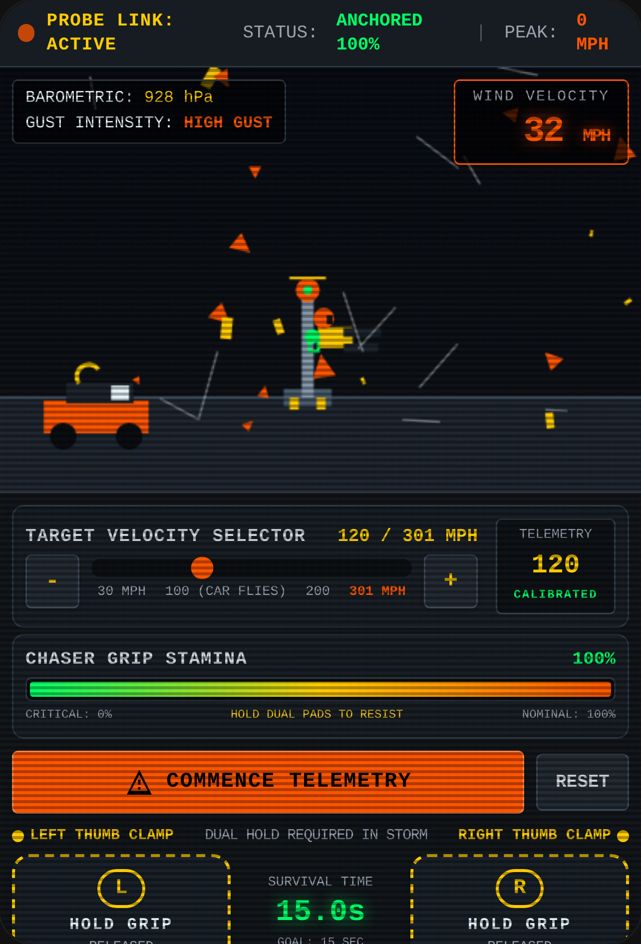 301 MPH Storm Chaser Telemetry cover