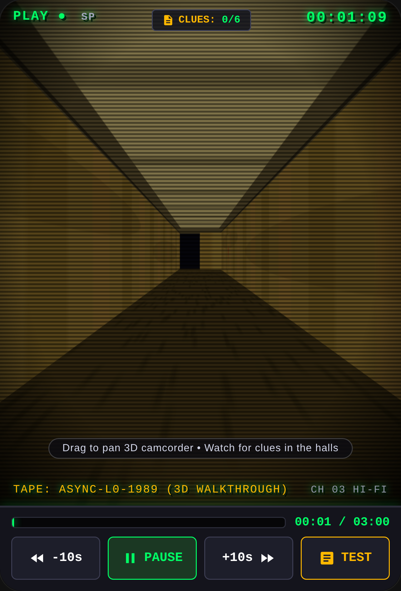 Backrooms VHS Tape Archive - 3D Found Footage cover