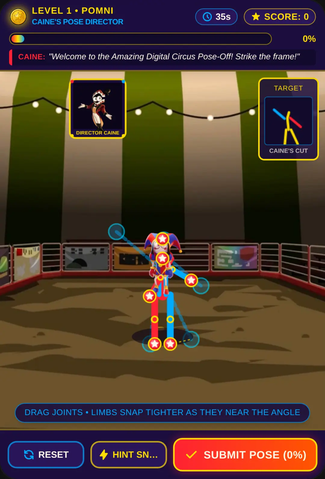 The Amazing Digital Circus: Pose Challenge cover
