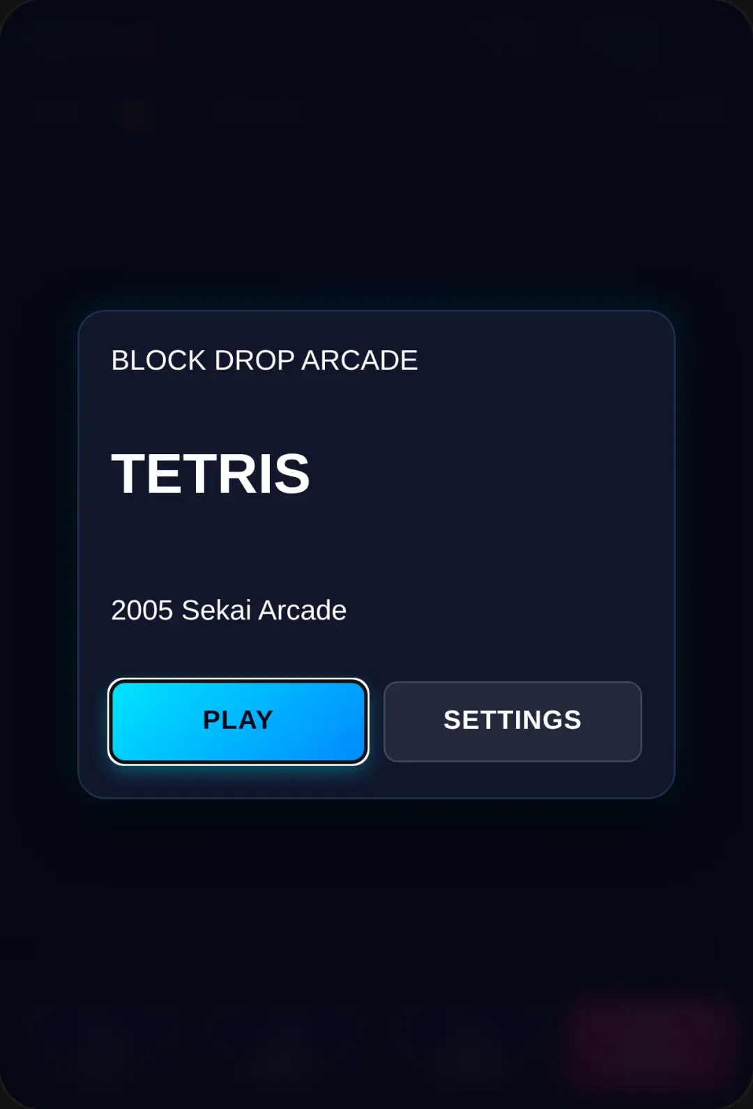 Tetris cover