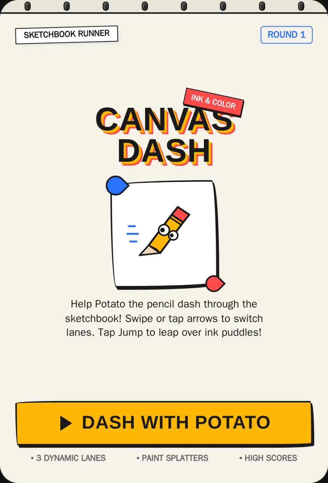 Canvas Dash cover