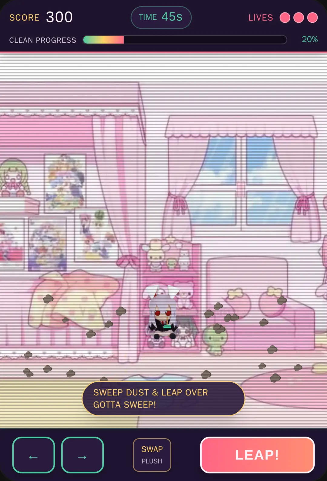 Sweep & Leap - Tewi's Mess cover