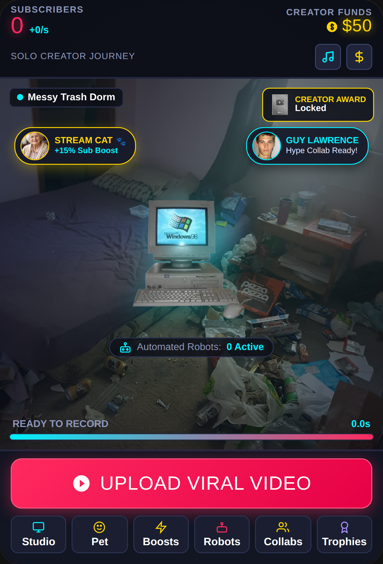 Streamer Tycoon: Beat MrBeast cover