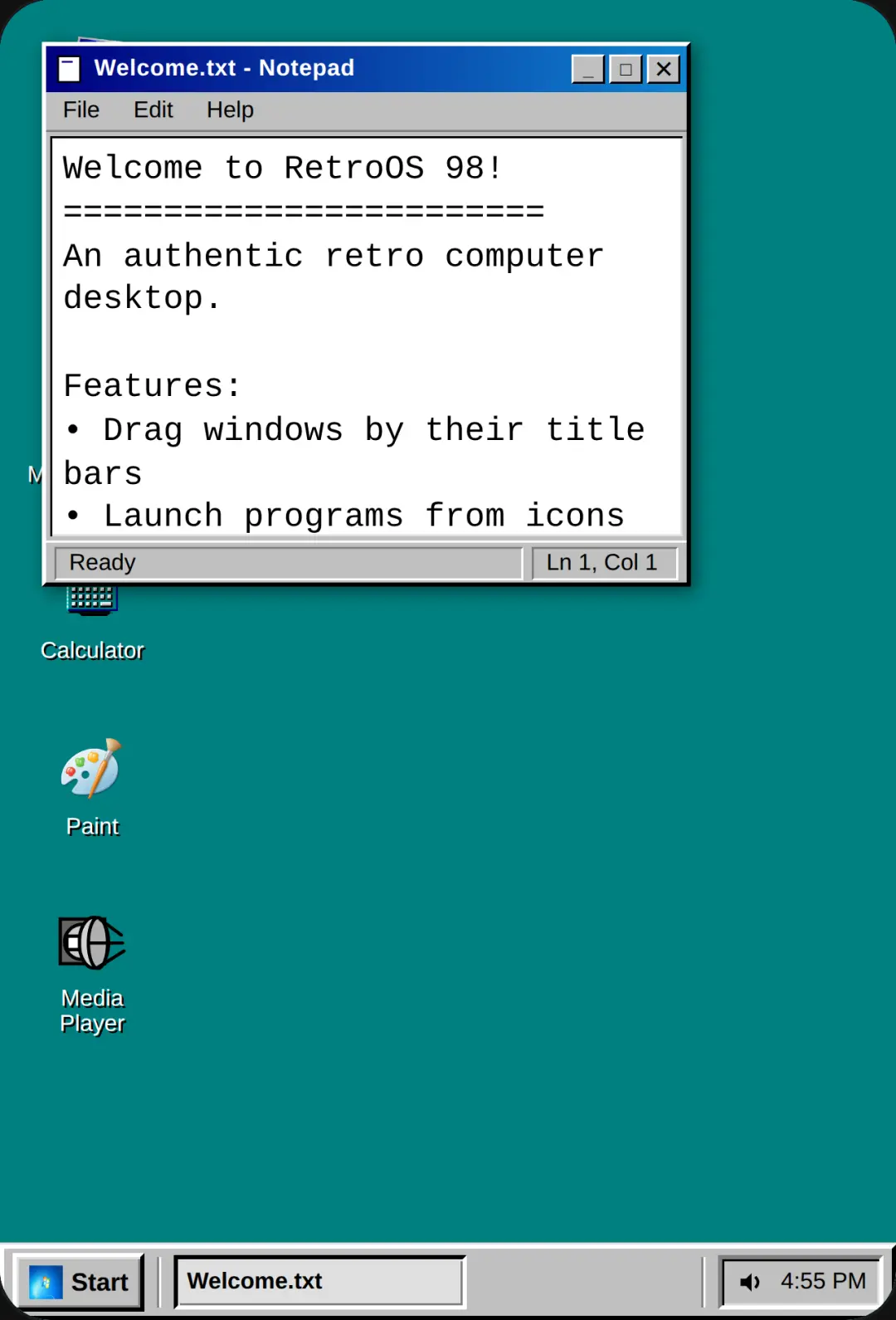 Desktop cover