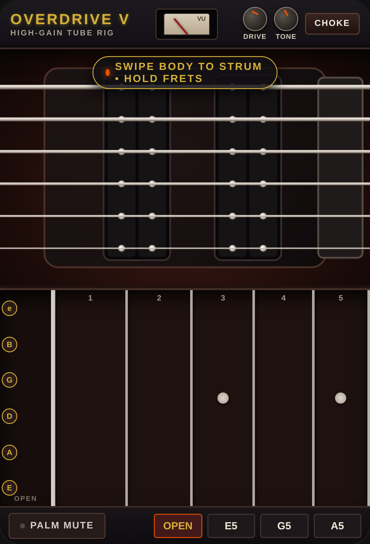Stage Distorted Guitar cover