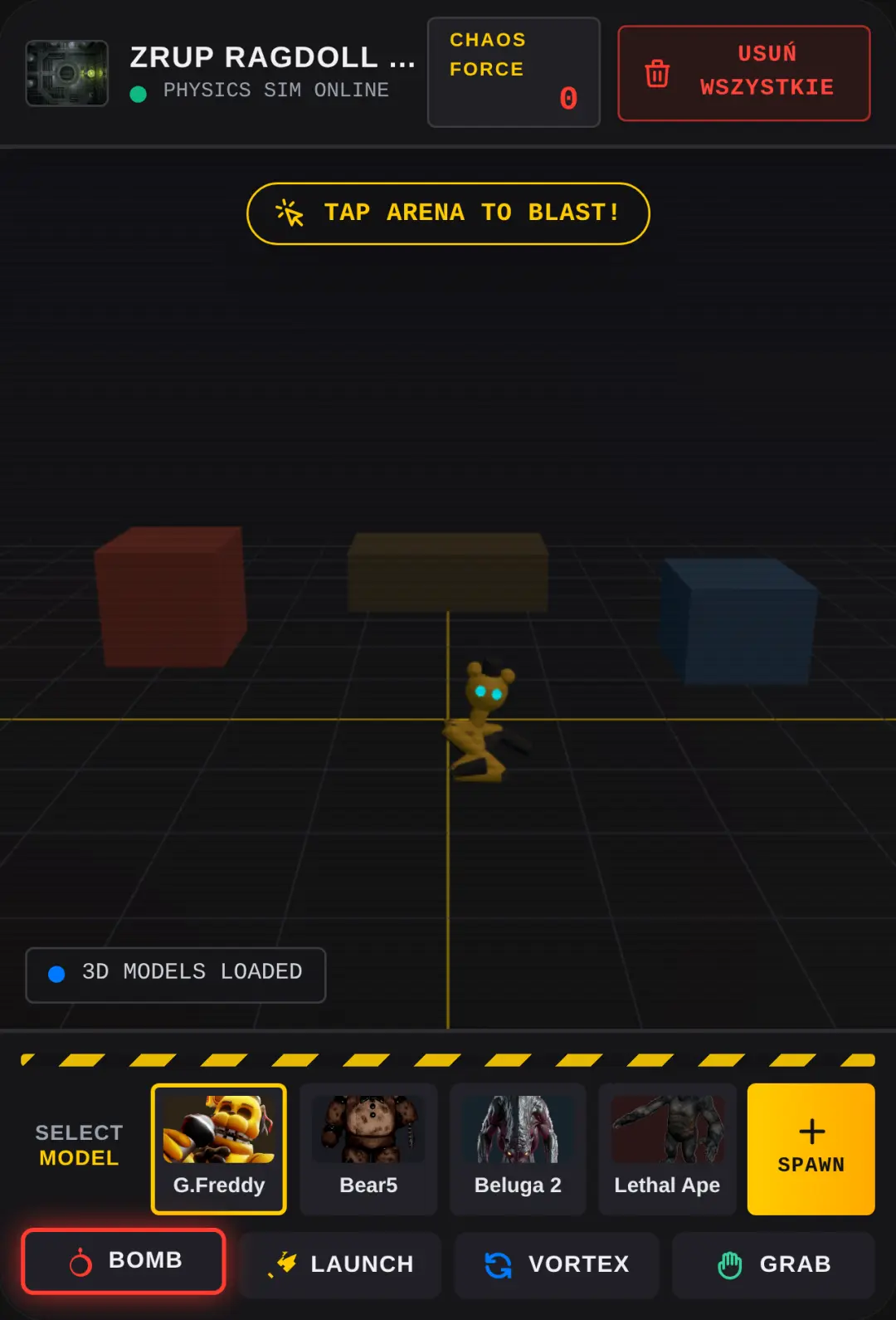 Zrup Ragdoll Arena cover