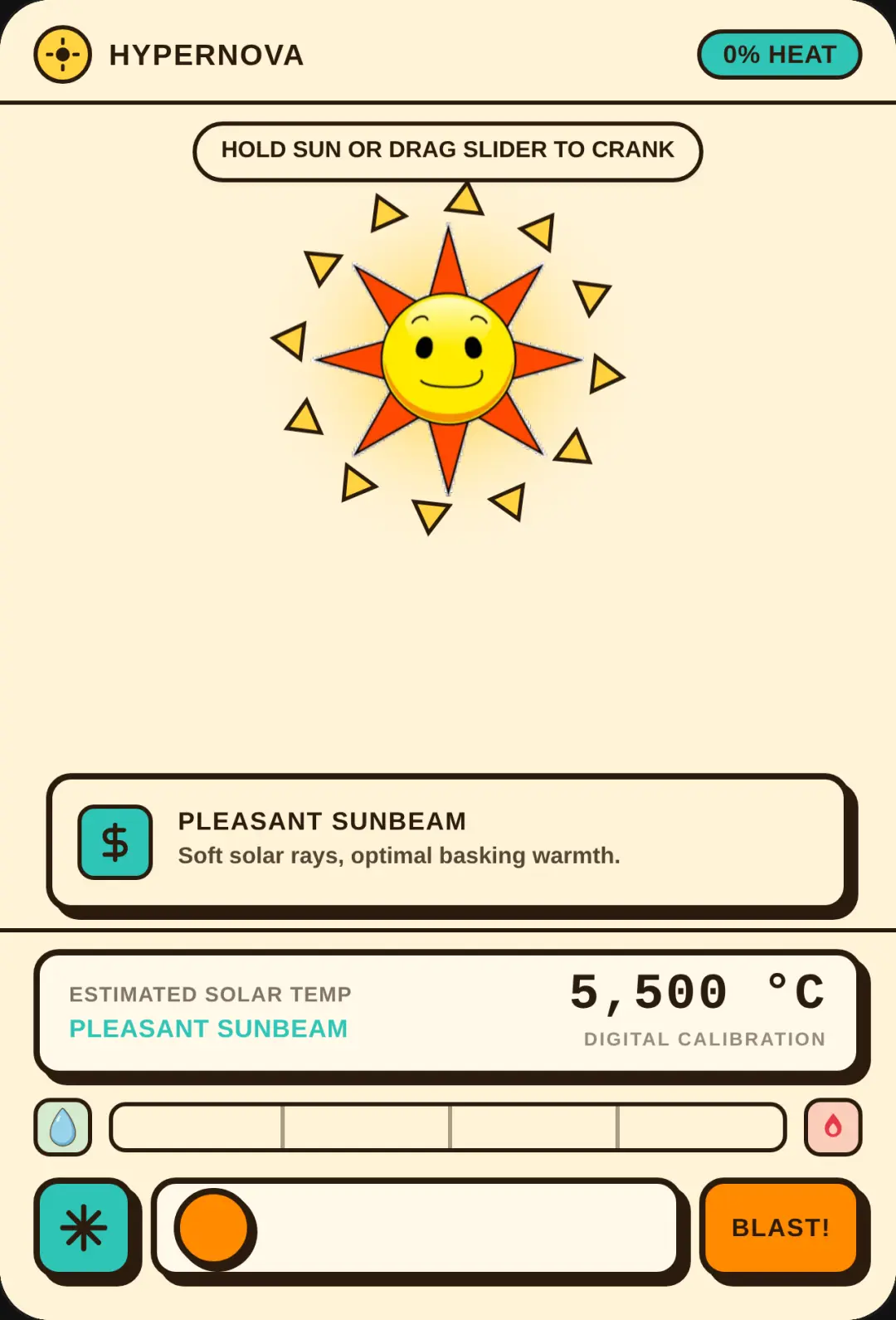 Sun Temperature Meter cover