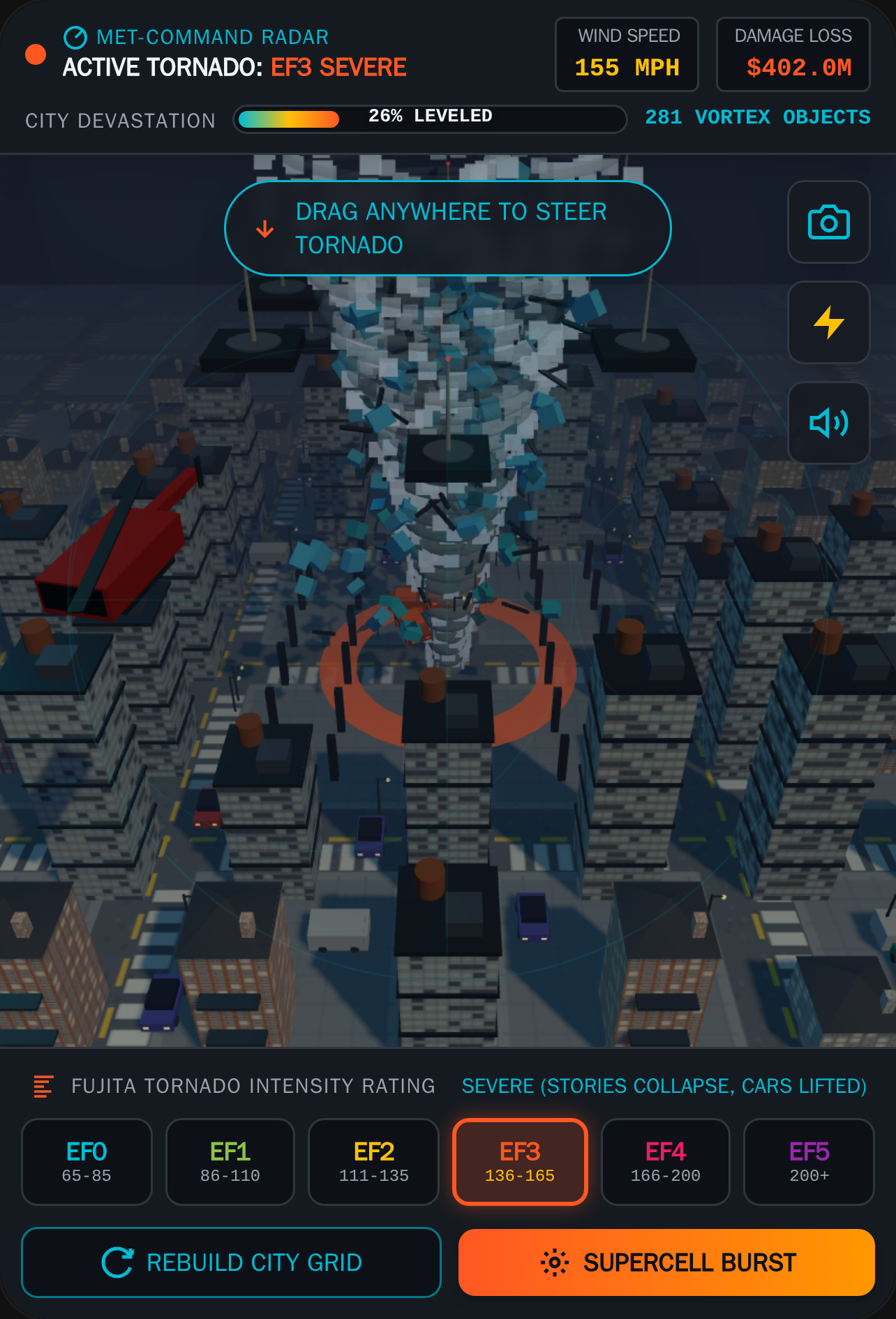 3D Tornado Sandbox - City Destruction Simulator cover