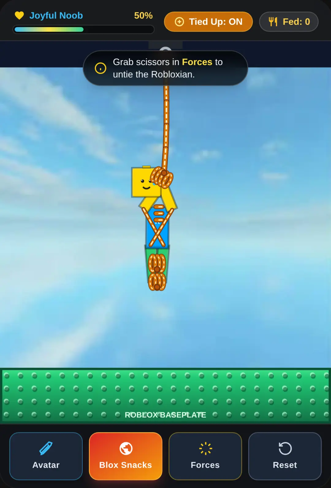 Roblox Ragdoll Physics & Snack Sandbox cover