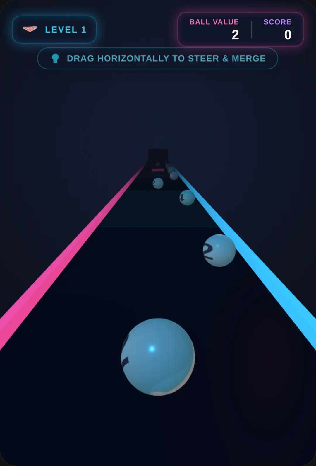 Ball Run 2048 3D cover