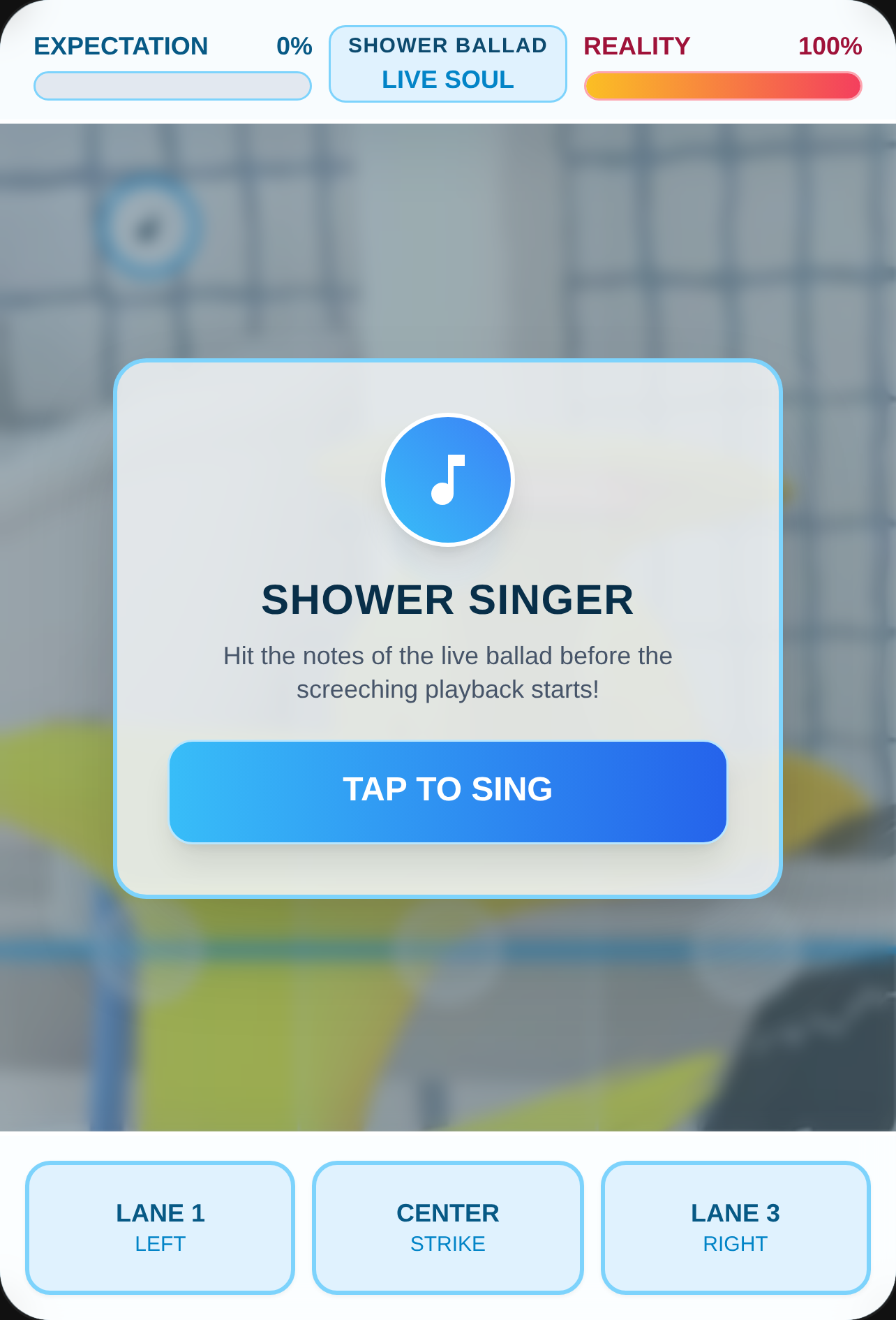 Shower Singer: Expectation vs Reality cover